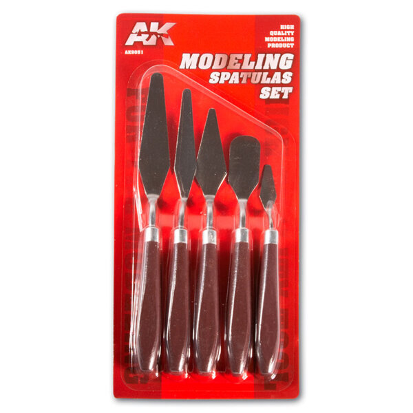 AK Modeling Spatulas Set AK