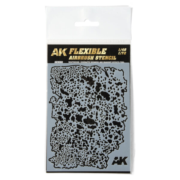 AK Flexible Airbrush Stencil 1-48 1-72