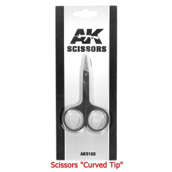 AK Scissors Curved Tip (Special for Photoetched) AK