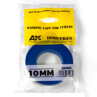 AK Masking Tape for Curves 10mm - 18 Meter