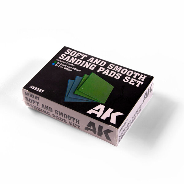 AK Soft and Smooth Sponge Sandpaper SET 4 units