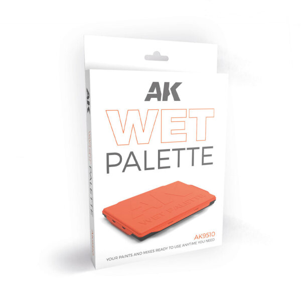 AK Wet Palette (Includes 40 papers sheets + 2 wipes)