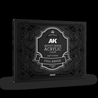 AK Deluxe Edition Box Full Range Artist Dense Acrylic Color