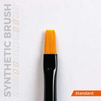 AK Flat Brush 2 Synthetik