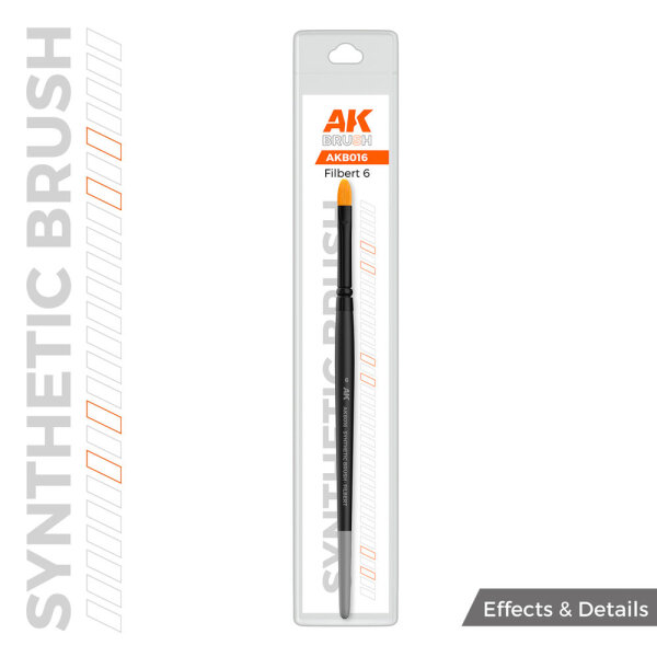 AK Filbert Brush 6