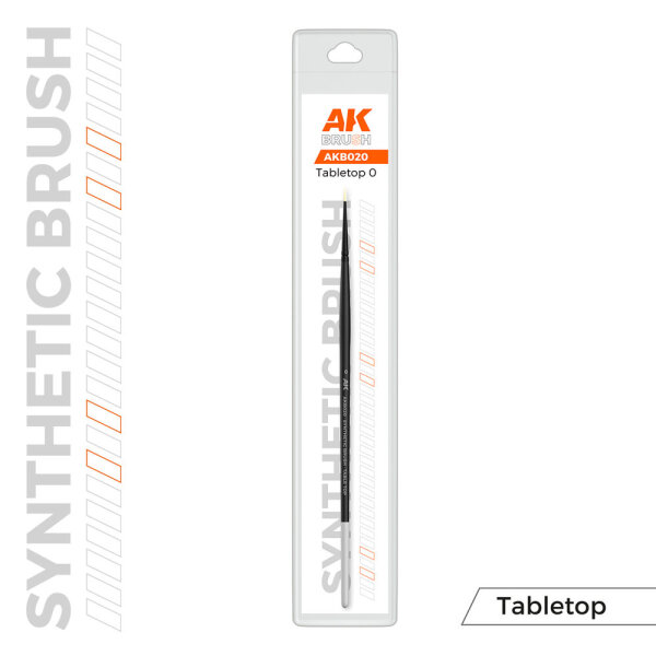 AK Tabletop Brush  0 Synthetic
