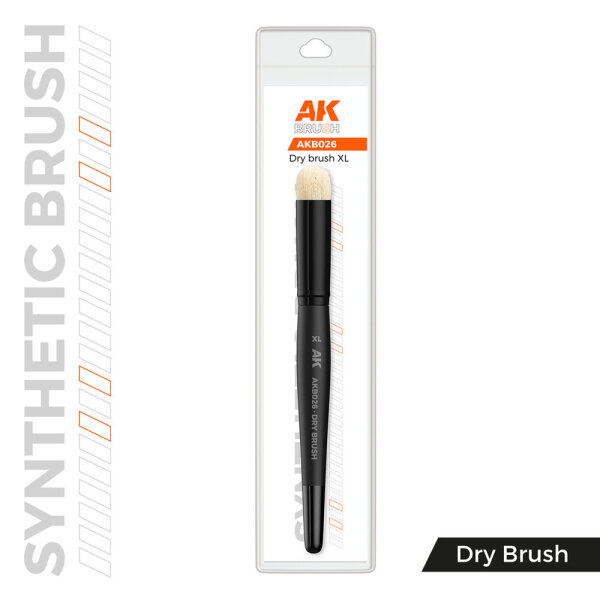 AK Dry Brush XL Synthetic