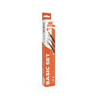AK Basic Brushes Set (3 brushes)