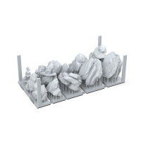 AK Rocks & Tors - Basing Bits (12 Teile)