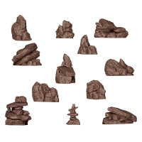 AK Rocks & Tors - Basing Bits (12 Teile)