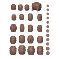 AK Wood Barrels - Basing Bits (32 Teile)