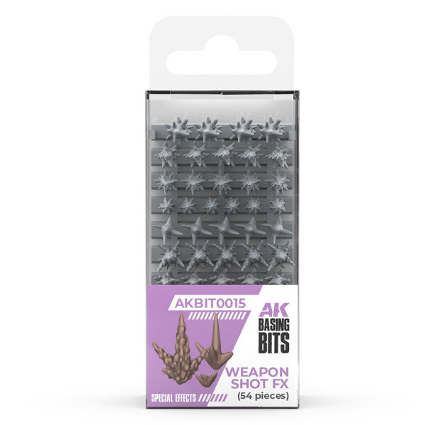 AK Weapons Shot Fx - Basing Bits (54 Teile)