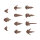AK Weapons Shot Fx - Basing Bits (54 Teile)