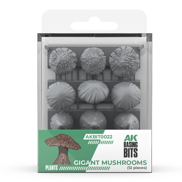 AK Gigant Mushrooms - Basing Bits (12 Teile)