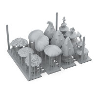 AK Gigant Mushrooms - Basing Bits (12 Teile)