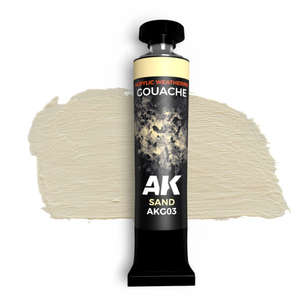 AK Gouache Sand 20 ml