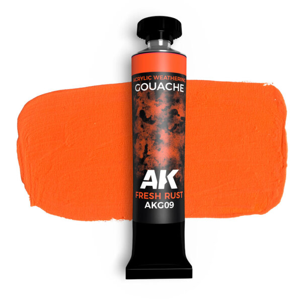 AK Gouache Fresh Rust 20 ml