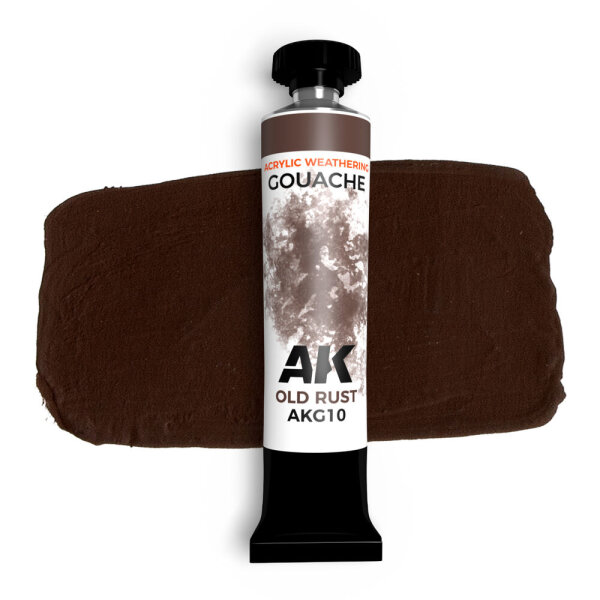 AK Gouache Old Rust 20 ml