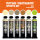 AK Gouaches Nature Weathering Effects Set