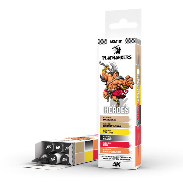 AK Playmarkers Heroes Set (6 ref.)