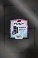 AK Vorgeschnittene Magnete - Rechteckig 100 x 50mm