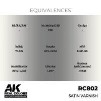 AK Real Colors Satin Varnish 17 ml
