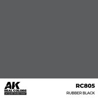 AK Real Colors Rubber Black 17 ml