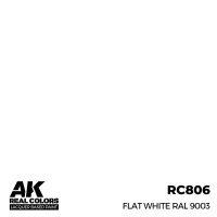 AK Real Colors Flat White RAL 9003 17 ml