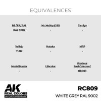 AK Real Colors White Grey RAL 9002 17 ml