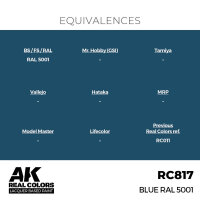 AK Real Colors Blue RAL 5001 17 ml