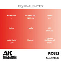 AK Real Colors Clear Red 17 ml