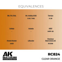 AK Real Colors Clear Orange 17 ml