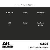AK Real Colors Carbon Fibre Grey 17 ml