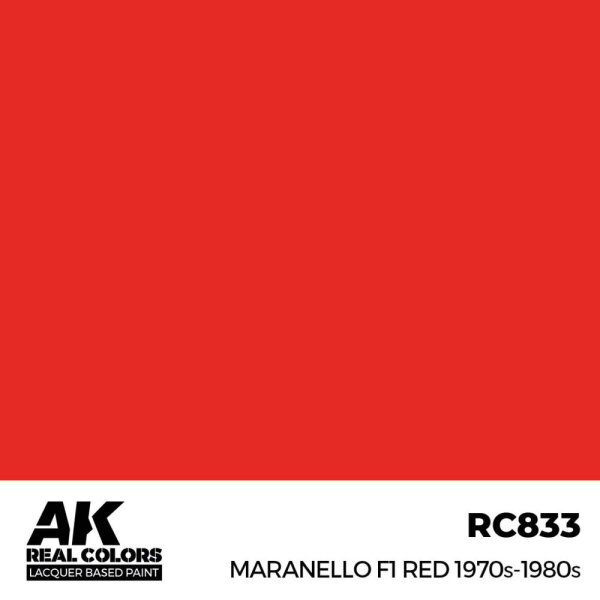 AK Real Colors Maranello F1 Red 1970s-1980s 17 ml
