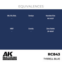 AK Real Colors Tyrrell Blue 17 ml