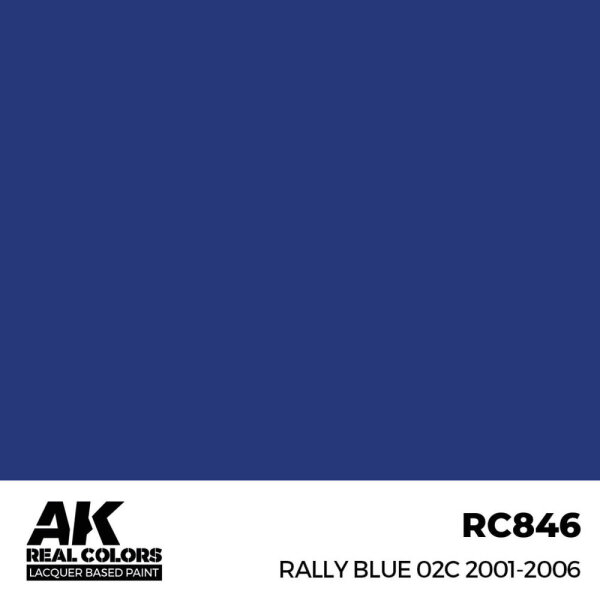 AK Real Colors Rally Blue 02C 2001-2006 17ml