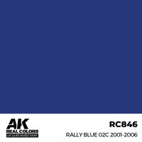 AK Real Colors Rally Blue 02C 2001-2006 17ml