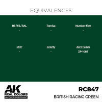 AK Real Colors British Racing Green 17 ml
