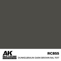 AK Real Colors Dunkelbraun-Dark Brown RAL 7017 17 ml