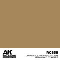 AK Real Colors Dunkelgelb Nach Muster-Dark Yellow acc. to...