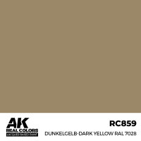 AK Real Colors Dunkelgelb-Dark Yellow RAL 7028 17 ml