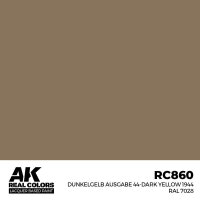AK Real Colors Dunkelgelb Ausgabe 44-Dark Yellow 1944 RAL...