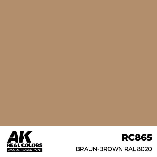 AK Real Colors Braun-Brown RAL 8020 17 ml