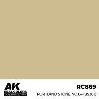 AK Real Colors Portland Stone No.64 (BS381) 17 ml