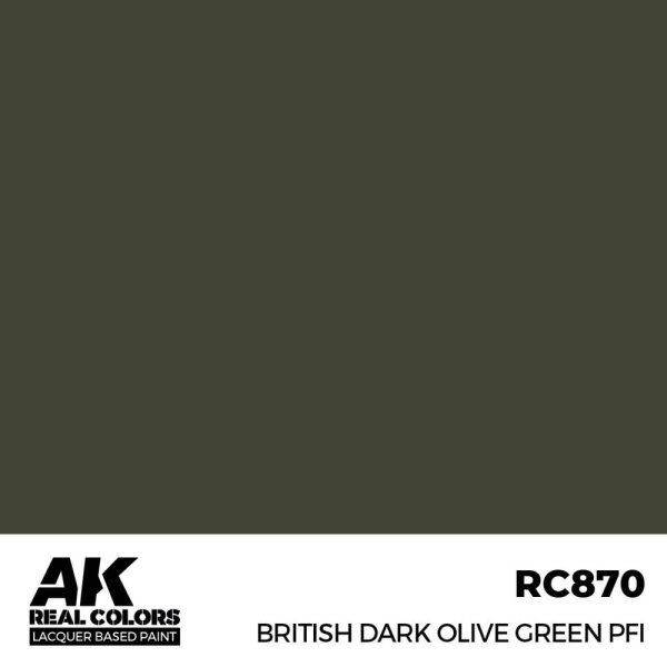 AK Real Colors British Dark Olive Green PFI 17 ml