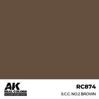 AK Real Colors S.C.C. No.2 Brown 17 ml