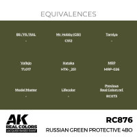 AK Real Colors Russian Green Protective 4BO 17 ml