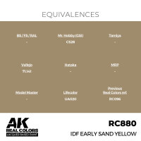 AK Real Colors IDF Early Sand Yellow 17 ml