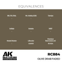 AK Real Colors Olive Drab Faded 17 ml