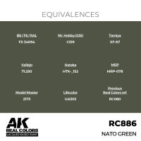 AK Real Colors NATO Green 17 ml